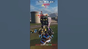 Funny clip of Lynx vs Shell #war #warrobots #shell #angler #gameplay #shorts