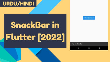 How to Show SnackBar in Flutter on Button Click | Display Snackbar in flutter | Snackbar in Flutter