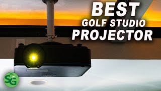 The Best Golf Studio Projector - BenQ 4K Projector