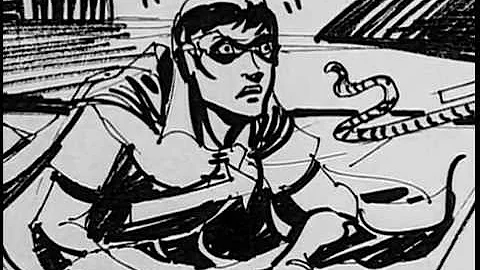 1989 Batman Movie Complete Robin Storyboard Sequen...