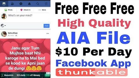 Facebook High Quality AIA File Project | By Socho Jaanoo