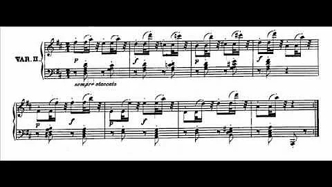 Beethoven 24 Variations on "Venni Amore" by Righin...