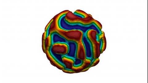 Nauticle: Phase separation with Cahn-Hilliard equation on a sphere