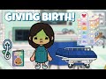 Giving Birth to a BABY Routine!!