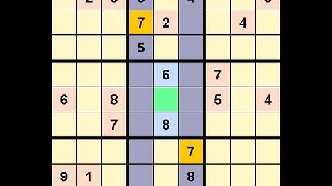 How to Solve Washington Times Sudoku Difficult December 28, 2021