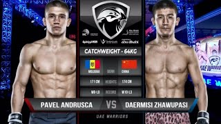 Download Lagu UAE WARRIORS 65 - 🇲🇩PAVEL ANDRUSCA VS 🇨🇳DAERMISI ZHAWUPASI MP3