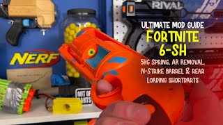Nerf Fortnite 6 Shooter Dart Blaster