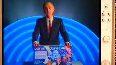 Commodore 64 Family Pack Computer Commercial 1987