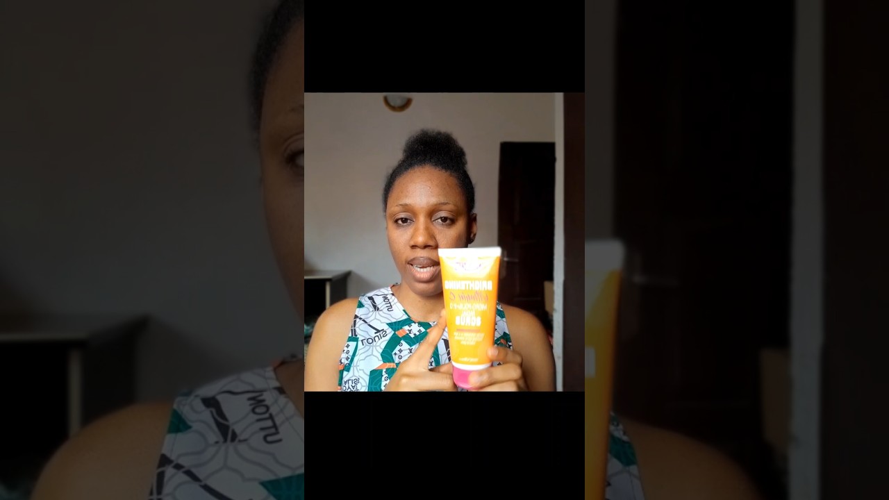 Does beauty formulars brightening vit c scrub lighten the face? 