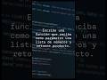 Producto de una lista en python. Un programa diario día 17. #python #programacion #aprendeaprogramar