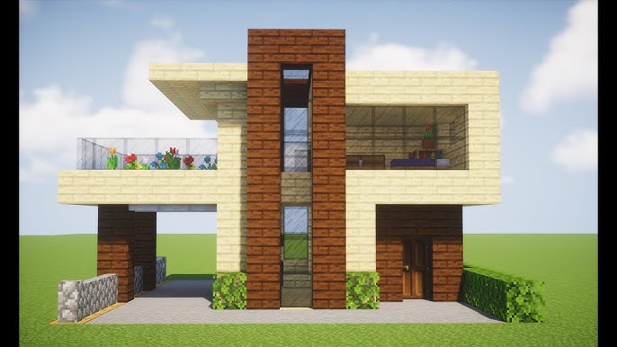 Minecraft: Como fazer sua Primeira Casa Moderna 2018 