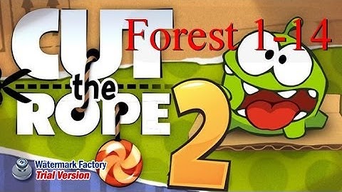 Cut the Rope 2 Walkthrough Level 1-14 (3 Stars)