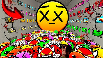 Lobotomy Nextbots  Geometry Dash Difficulty Faces  MCPE and Gmod Liminal hotel