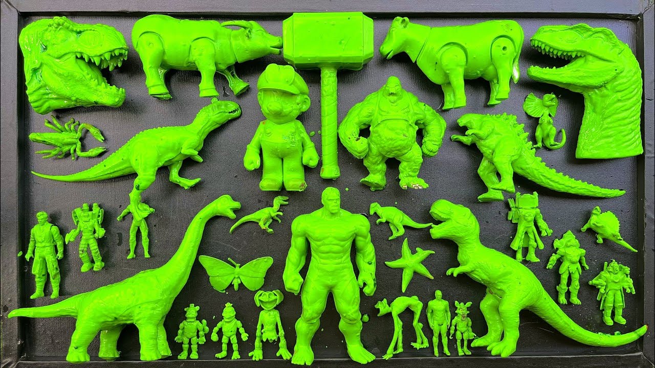 Dinosaurus Jurassic World Dominion: T-rex/ Brachiosaurus/ Skibidi/ Spider-Man/ KingKong/ KingGidorah