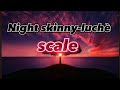 Night skinny luch  scale lyricstesto 