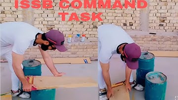 ISSB MALIR 3 DRUMS COMMAND  🥁 🥁 🥁  TASK ,  PHYSICALLY PERFORMED FROM STARTING LINE TO FINISHING LINE