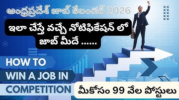 AP Job Calendar 2025 Coming Soon | Latest Update | APPSC, DSC, Police Jobs | Andhra Pradesh Job News