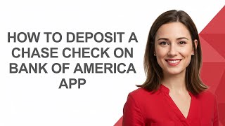 How to Deposit a Chase Check on Bank Of America App - AshleyHowTo