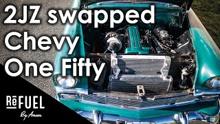 2JZ swapped 1956 Chevrolet One Fifty - Kamikaze rocket | Refuel.no