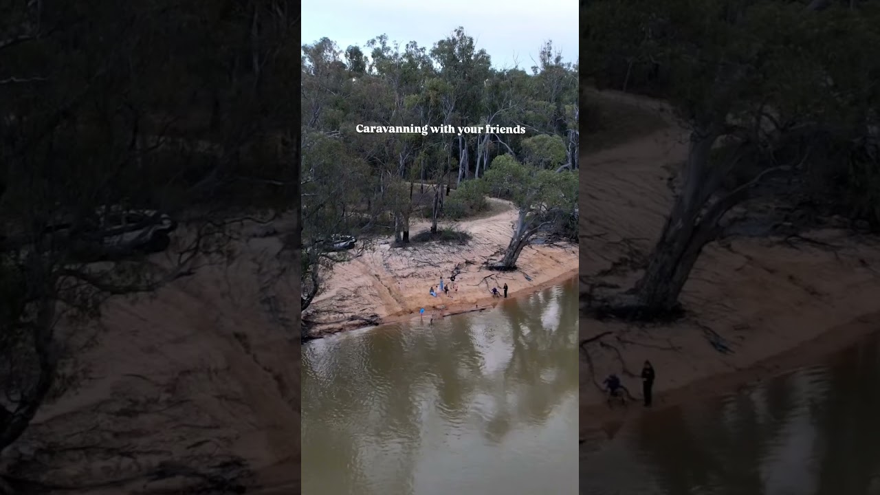 🏕️ Camping on the banks of the Murray River at Echuca Moama