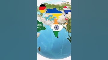 Can you Guess the Country on Map? Guess the Country on Globe | Medium level #geography #shorts