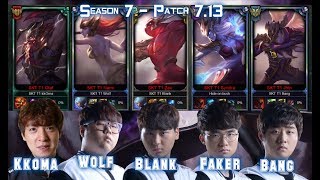 SKT T1 League of Legends FAKER&BANG サイン SKT T1 League of Legends FAKER&BANG サイン