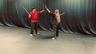 Demo Sinawali including Windmill, Standard, Heaven & Doubles (aka Heaven & Earth)