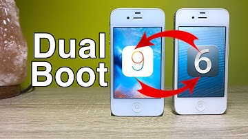 Dual Boot iOS 6 & iOS 9 on an iPhone! (2022)