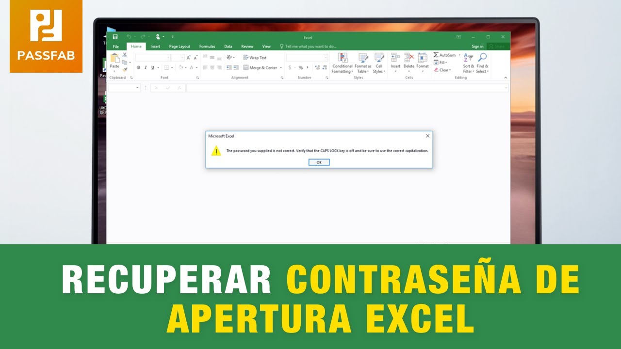Como Recuperar Contrasena De Apertura Excel Youtube