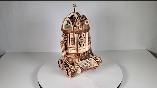 Wood Trick Space Junk Robot Electric Series Building Kit