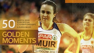 Stunning double-double performance from Laura Muir | 50 Golden Moments