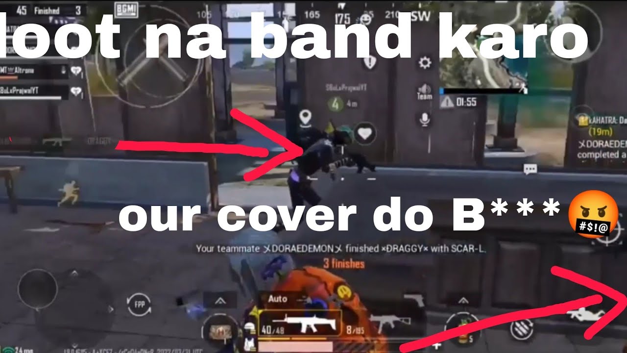 Teammates busy for loot create 😤