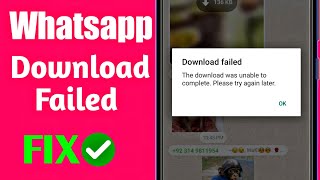 How to Fix "The Download Was Unable to Complete" on WhatsApp | whatsapp download failed screenshot 4
