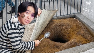 7日間『穴を掘りまくって』刑務所から脱獄しようとした結果...