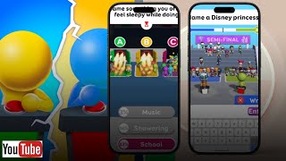 [유트브게임] 답을맞춰라! 🎶 정답이 아니라, 많이 선택한 것이 정답인 퀴즈 서바이벌 게임😮‍💨|Guess Their Answer|Youtube Games screenshot 5