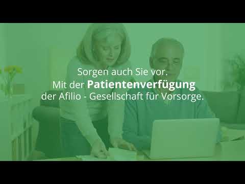 Patientenverfügung - Afilio