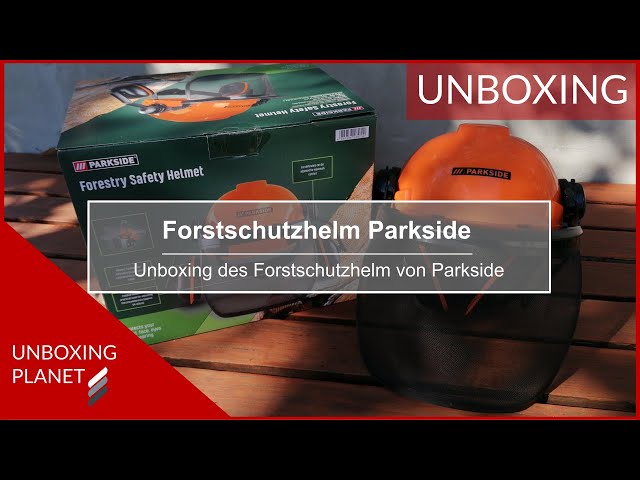 Forstschutzhelm von Parkside - Unboxing Planet - YouTube