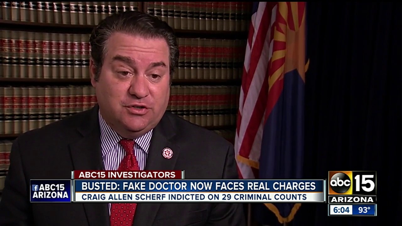 Fake doctor running Valley clinic arrested and charged