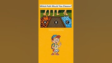 Which Path is Save Quiz #riddles #quiz #quiztime #shorts