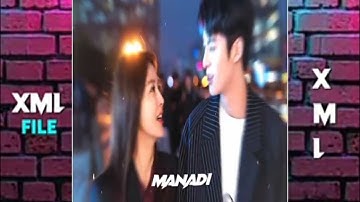 Khallabasu Chand Ningthouja song || Alight motion video XML file 📩 link in discription