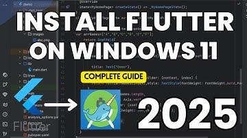 Flutter Installation Tutorial 2025 | Easy Flutter Setup on Windows 11