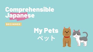 My Pets ペット - Beginner Japanese 日本語初級