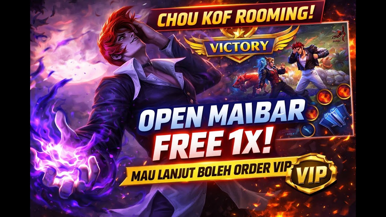 mabar free 1x wajib subscribe - next ordr VIP