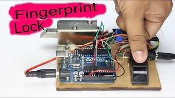 How to Make Electric Fingerprint Door Lock at home