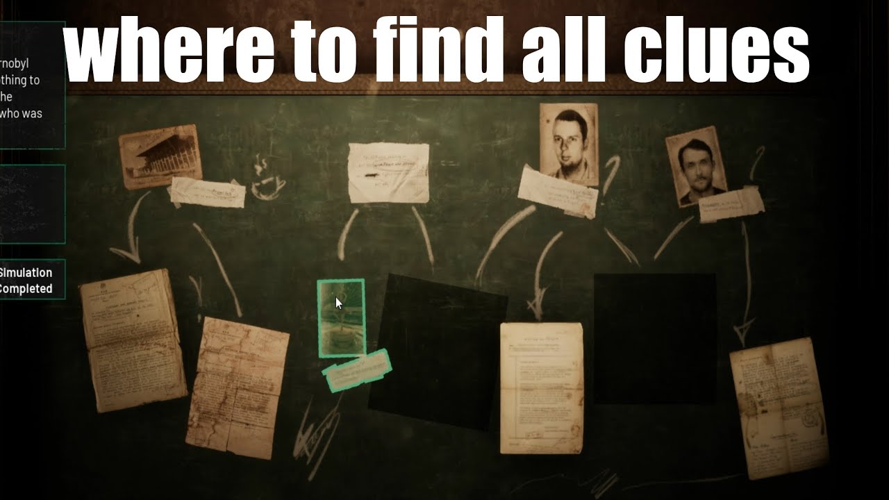 Chernobylite where to find all clues locations