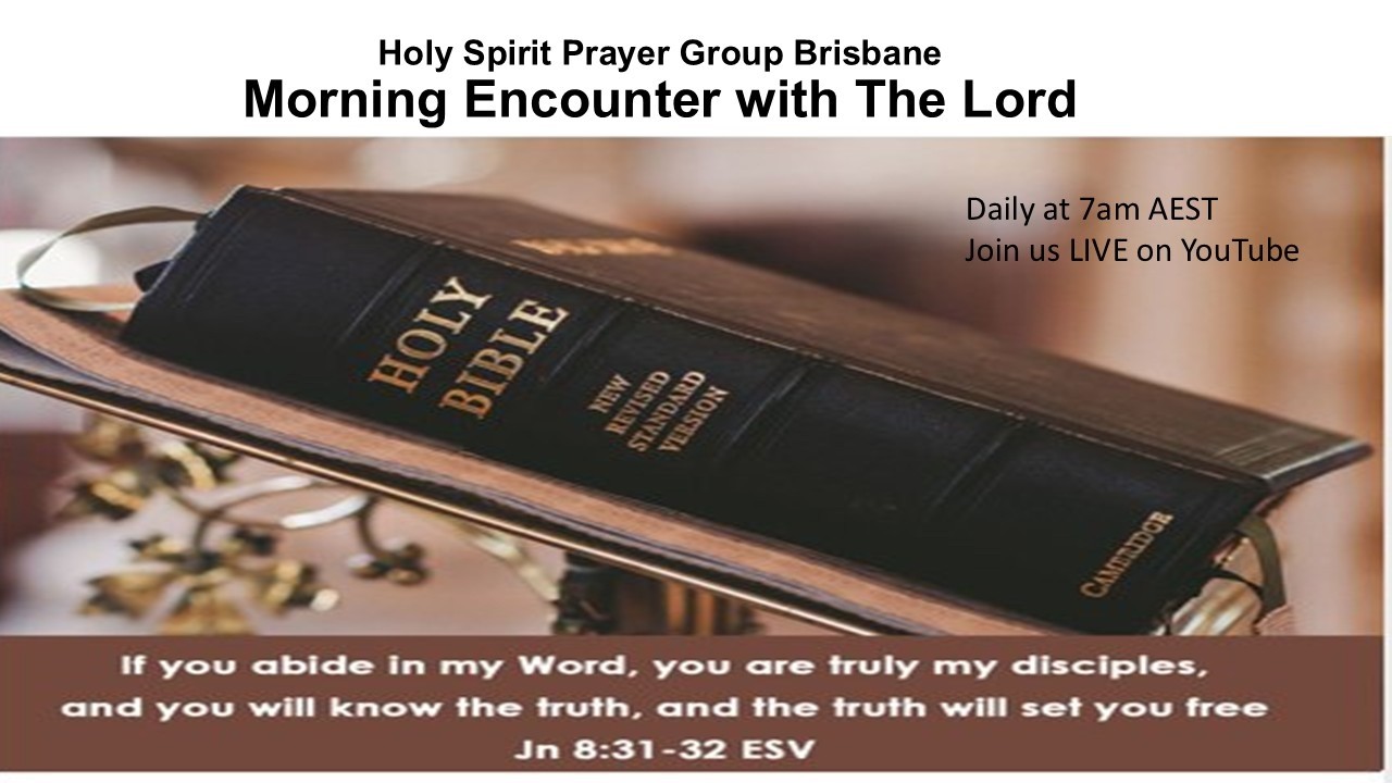 Morning Encounter With The Lord 12.6.2026 (The weapons of our warfare - Pt 17)