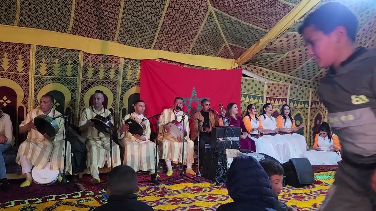 الفنان حسن اغرغوز والفنان ميمون اوسادن والمجموعة الرائعة