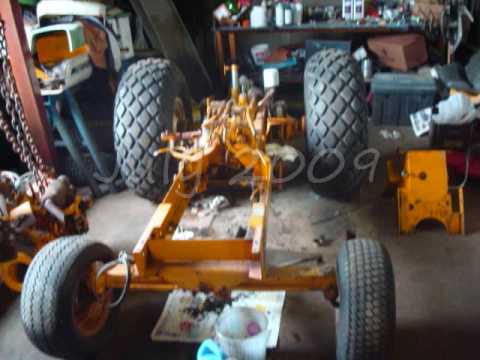 1975 IH Cub Lo Boy 185 Before During After Restoration