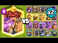 TODOS LOS MAGOS Vs TODAS LAS CARTAS X2 Clash Royale