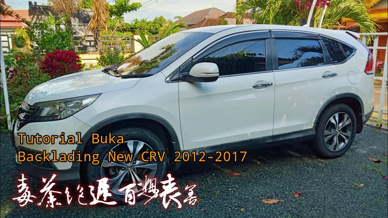 Cara membuka backlading pintu New CRV Tahun 2012-2017